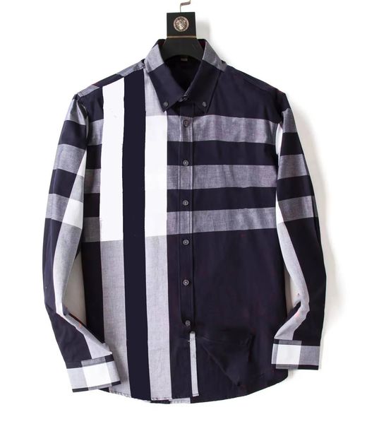 designer mens dress shirt business fashion casual classic bberry sleeve shirt brands men spring slim fit chemises marque clothing stylist lu, White;black
designer mens dress shirt business fashion casual classic bberry sleeve shirt brands men spring slim fit chemises marque clothing stylist lu, White;black