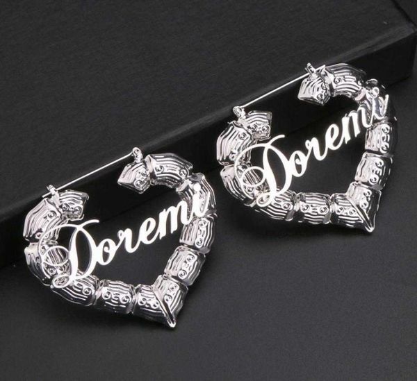 doremi 7cm stainless steel bamboo custom heart shape earrings customize name earrings bamboo style custom hoop earrings numbers 219290572, Golden;silver
doremi 7cm stainless steel bamboo custom heart shape earrings customize name earrings bamboo style custom hoop earrings numbers 219290572, Golden;silver