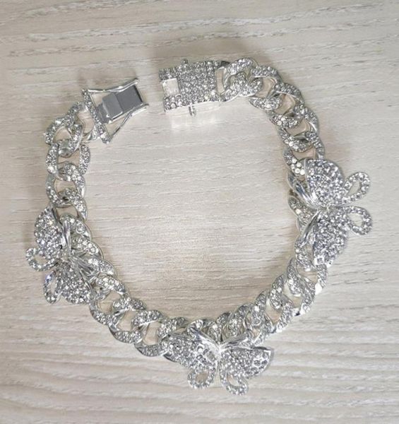 rhinestone butterfly ankle bracelet cuban link chain anklets for women wide foot bracelets beach jewelry hh884076933, Golden;silver
rhinestone butterfly ankle bracelet cuban link chain anklets for women wide foot bracelets beach jewelry hh884076933, Golden;silver