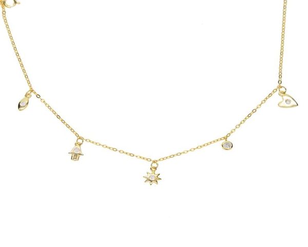 lovely girl women jewelry lucky symbol charm necklace evil eye hamsa hand sun cz drop elegance 925 sterling silver ch4267660
lovely girl women jewelry lucky symbol charm necklace evil eye hamsa hand sun cz drop elegance 925 sterling silver ch4267660