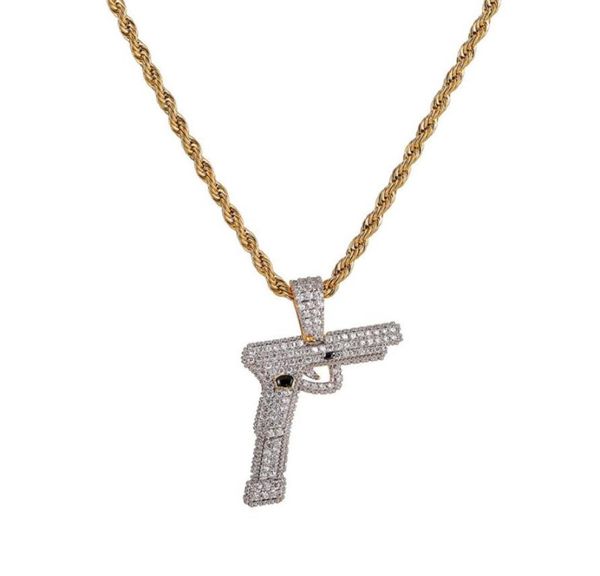 hip hop rock jewelry gun necklace pendant iced out gold color plated mens gold chain gift4374832, Silver
hip hop rock jewelry gun necklace pendant iced out gold color plated mens gold chain gift4374832, Silver