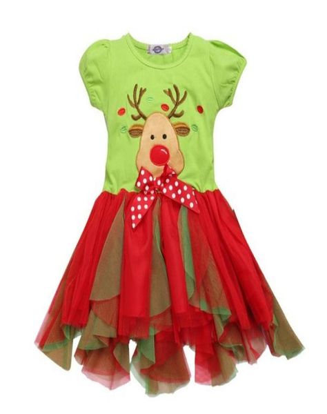 new arrival baby girls christmas party dress cosplay costume princess girls short sleeve dress deer children clothing5235592, Red;yellow 
new arrival baby girls christmas party dress cosplay costume princess girls short sleeve dress deer children clothing5235592, Red;yellow