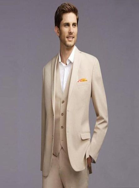 new slim fit beige men suits wedding groom tuxedos bridegroom set 3 pieces jacketpantsvest man blazer prom wear 2113613983, Black;gray
new slim fit beige men suits wedding groom tuxedos bridegroom set 3 pieces jacketpantsvest man blazer prom wear 2113613983, Black;gray