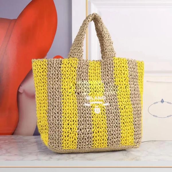 Designer Tote Women's Straw Woven tote Fashion Embroidery Senior Color stitching design high-quality hand-woven Raffia grass beach bags, White black
Designer Tote Women's Straw Woven tote Fashion Embroidery Senior Color stitching design high-quality hand-woven Raffia grass beach bags, White black
