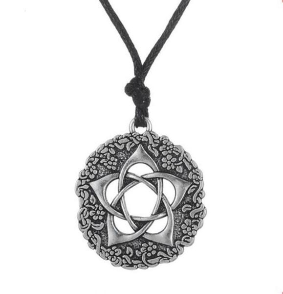 l11 star rose pentacle of the goddess pentagram wiccan jewelry pewter pendant necklace26869569380, Silver
l11 star rose pentacle of the goddess pentagram wiccan jewelry pewter pendant necklace26869569380, Silver
