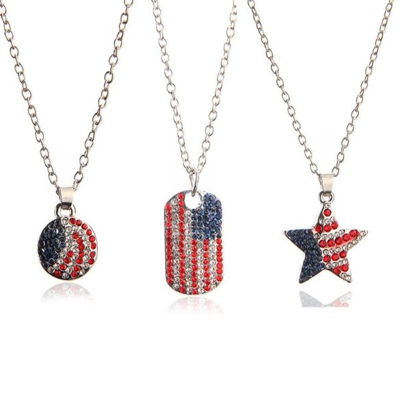 diamond american flag pendant necklace hip hop round five pointed star us flags tag necklaces women decoration jewelry gift1953189, Silver
diamond american flag pendant necklace hip hop round five pointed star us flags tag necklaces women decoration jewelry gift1953189, Silver