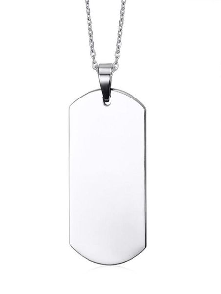 high polished stainless steel silver dog tag pendant husband wife friendship gift personalized military necklace233s9232744
high polished stainless steel silver dog tag pendant husband wife friendship gift personalized military necklace233s9232744