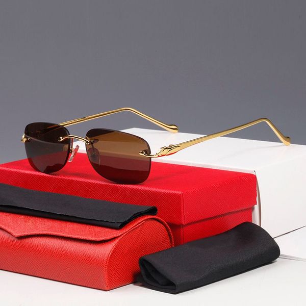 luxury designer rectangle sunglasses vintage personality panther creativity party framed ultralight glasses men women frameless fashion eyew, White;black
luxury designer rectangle sunglasses vintage personality panther creativity party framed ultralight glasses men women frameless fashion eyew, White;black