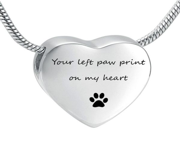 lhp197 custom engrave stainless steel heart urn necklaces pet dog paw print cremation necklace memorial pendant ashes3854444, Silver
lhp197 custom engrave stainless steel heart urn necklaces pet dog paw print cremation necklace memorial pendant ashes3854444, Silver