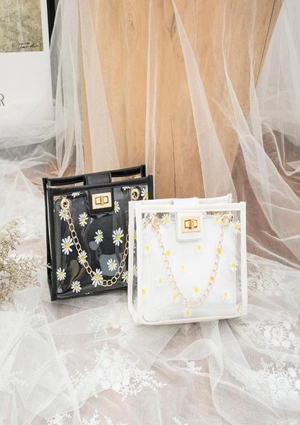 evening bags handbags fashionable purses transparent daisy pattern shoulder bag chain strap color block sachels composite tote9050219
evening bags handbags fashionable purses transparent daisy pattern shoulder bag chain strap color block sachels composite tote9050219