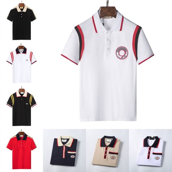 new mens stylist polo shirts luxury italy mens 2023 designer clothes short sleeve fashion mens summer t shirt asian size m-3xl, White;black
new mens stylist polo shirts luxury italy mens 2023 designer clothes short sleeve fashion mens summer t shirt asian size m-3xl, White;black