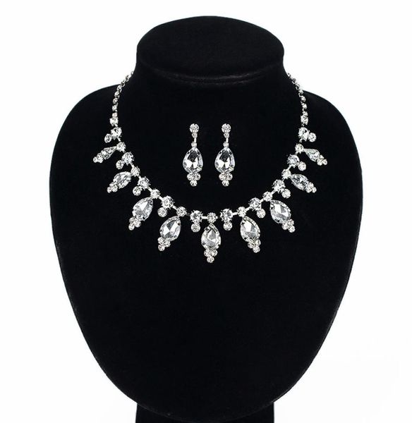 2017 new wedding costume accessories cubic zircon crystal bridal earrings and necklace jewelry sets for brides4195022, Silver
2017 new wedding costume accessories cubic zircon crystal bridal earrings and necklace jewelry sets for brides4195022, Silver