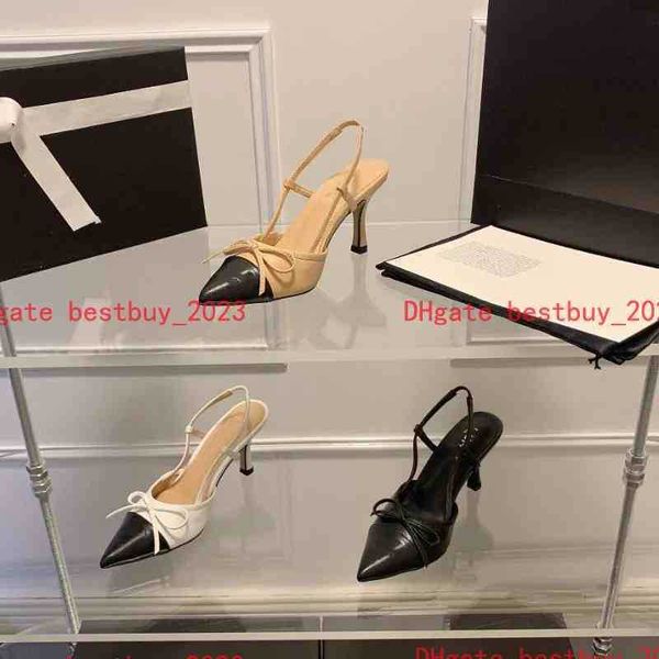 2023 kitten heels bowknot sandals summer women's designer shoes pointed toes fashion versatile, Black
2023 kitten heels bowknot sandals summer women's designer shoes pointed toes fashion versatile, Black