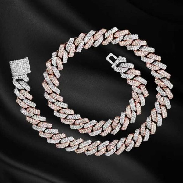 hip hop fashionable iced diamond 925 sterling silver necklace moissanite jewelry cuban chain
hip hop fashionable iced diamond 925 sterling silver necklace moissanite jewelry cuban chain