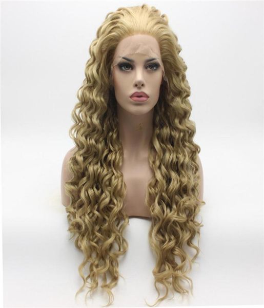 iwona hair curly long two tone honey blonde mix wig 181627hy half hand tied heat resistant synthetic lace front wig7342165, Black
iwona hair curly long two tone honey blonde mix wig 181627hy half hand tied heat resistant synthetic lace front wig7342165, Black
