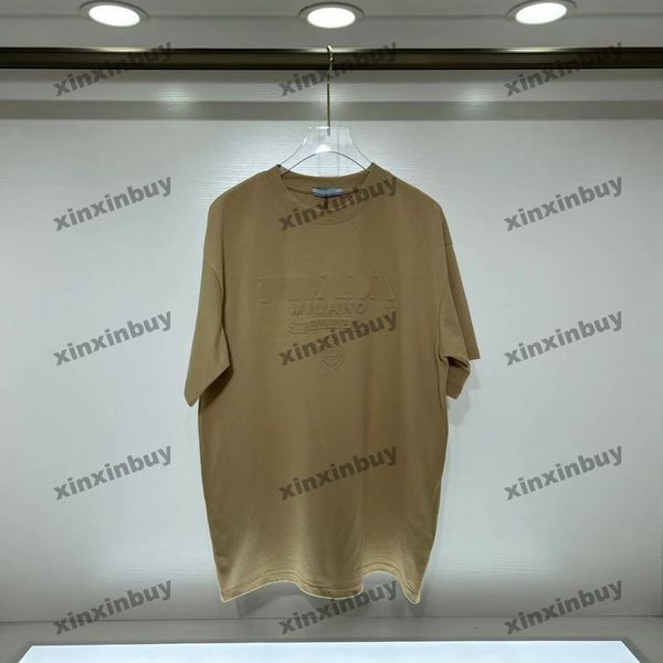 xinxinbuy men designer tee t shirt 23ss emboss letter milan short sleeve cotton women black apricot white green 318254 s-2xl, Black;brown
xinxinbuy men designer tee t shirt 23ss emboss letter milan short sleeve cotton women black apricot white green 318254 s-2xl, Black;brown