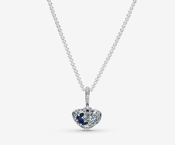 designer jewelry 925 silver necklace heart pendant fit pandora sparkling blue moon stars heart necklace love necklaces european st5449232
designer jewelry 925 silver necklace heart pendant fit pandora sparkling blue moon stars heart necklace love necklaces european st5449232