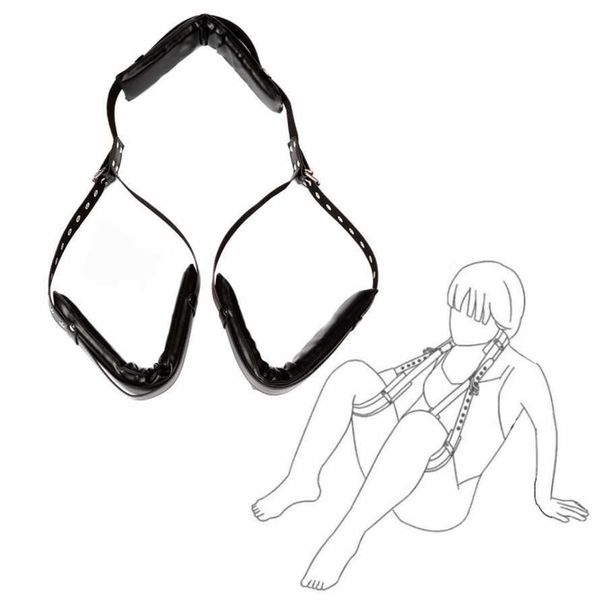 50% off ribbon factory store artificial skin product self-control enslavement open leg thigh cuff pose male and female toys, Red;black
50% off ribbon factory store artificial skin product self-control enslavement open leg thigh cuff pose male and female toys, Red;black