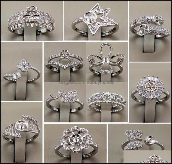 jewelry settings whole pearl ring zircon solid 925 sier 16 styles for women mounting rings adjustable blank diy drop delivery 5080978, Slivery;crystal
jewelry settings whole pearl ring zircon solid 925 sier 16 styles for women mounting rings adjustable blank diy drop delivery 5080978, Slivery;crystal