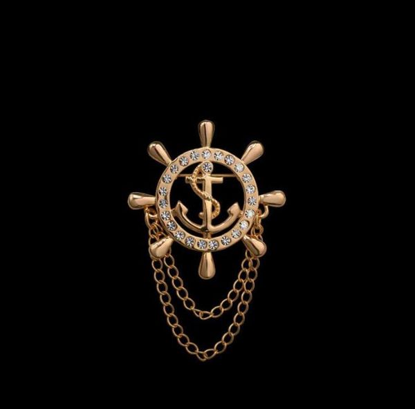 whole elegant gold anchor cruises brooches for women men fine jewelry accessories crystal man lapel pin bijoux8394343, Gray
whole elegant gold anchor cruises brooches for women men fine jewelry accessories crystal man lapel pin bijoux8394343, Gray
