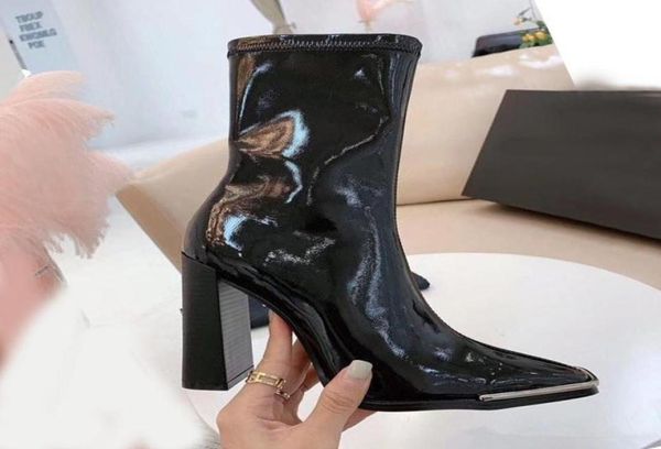 fashion boots 2020 new high heels leather suede elastic boots heavy heel metal woman shoes zipper square head short boots 353774090, Black
fashion boots 2020 new high heels leather suede elastic boots heavy heel metal woman shoes zipper square head short boots 353774090, Black