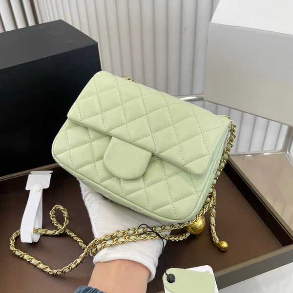 ladies classic c mini flap square quilted bags crush gold ball metal hardware adjustable shoulder strap lambskin designer handbags cosmetic
ladies classic c mini flap square quilted bags crush gold ball metal hardware adjustable shoulder strap lambskin designer handbags cosmetic