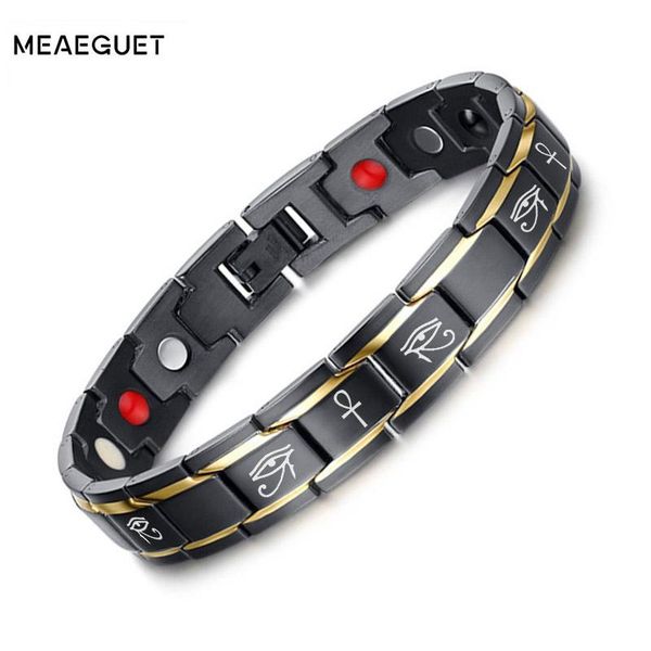 bangle meaeguet ankh bracelets men 3000 gauss bio energy healh care jewelry boyfrined gift adjustable, Black
bangle meaeguet ankh bracelets men 3000 gauss bio energy healh care jewelry boyfrined gift adjustable, Black