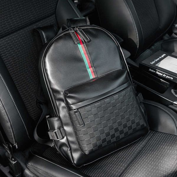 men's light business commuting leather backpack leisure outdoor short distance backpack large capacity backpack trend for men 230524
men's light business commuting leather backpack leisure outdoor short distance backpack large capacity backpack trend for men 230524