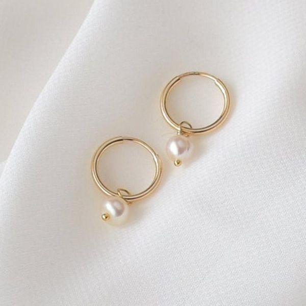 huggie hoop earrings handmade natural pearls earrings gold filled jewelry circle earrings boho brincos pendientes oorbellen, Golden;silver
huggie hoop earrings handmade natural pearls earrings gold filled jewelry circle earrings boho brincos pendientes oorbellen, Golden;silver