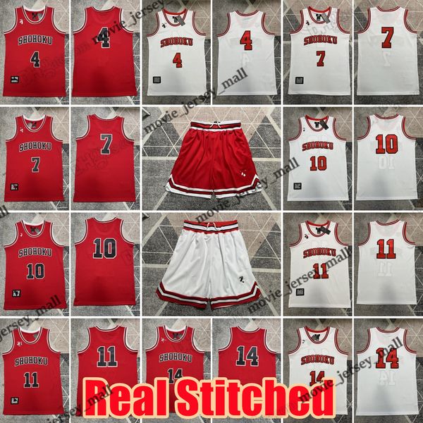 real authentic stitched basketball jersey shohoku akagi miyagi sakuragi rukawa mitsui tank role playing tank jerseys shorts, Black;red
real authentic stitched basketball jersey shohoku akagi miyagi sakuragi rukawa mitsui tank role playing tank jerseys shorts, Black;red