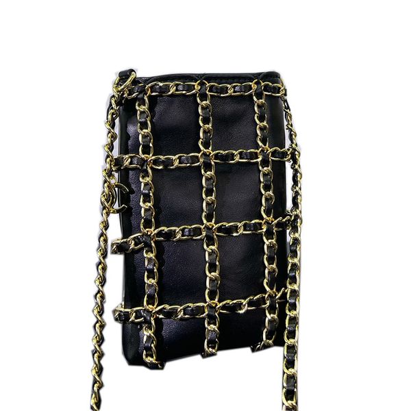 women designer mini phone holder bag with chains lambskin leather gold metal hardware crossbody shoulder handbag card lipstick coin purse st
women designer mini phone holder bag with chains lambskin leather gold metal hardware crossbody shoulder handbag card lipstick coin purse st