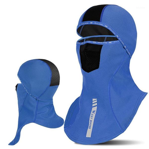 Image of Cycling Caps & Masks Skiing Balaclava Thick Fleece Windproof Equipment Hats Scarf Running Men&#039;s Warm Winter Full Face