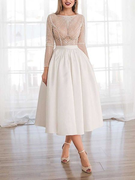 2022 spring new arrival fashion see-through embroidered elegant gown long sleeved ladies temperament casual evening dress, White;black
2022 spring new arrival fashion see-through embroidered elegant gown long sleeved ladies temperament casual evening dress, White;black