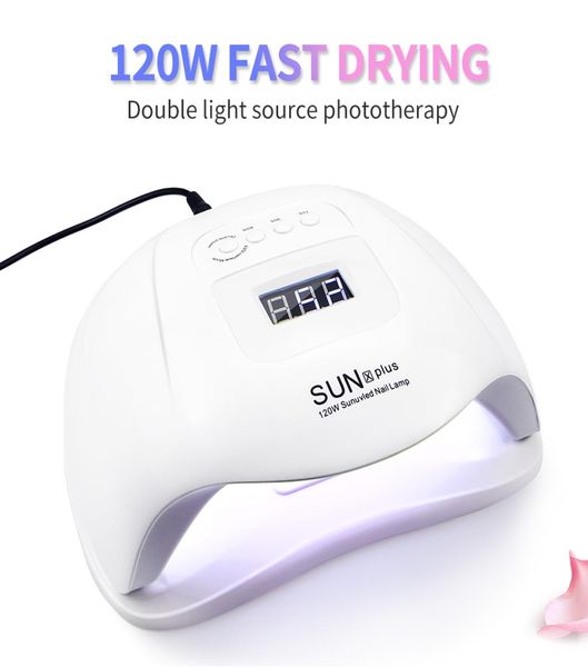 120w led nail lamp uv lamp nail dryer for all nail gels 18 leds sun light infrared sensing 306090s dry gel polishing y1910226459050
120w led nail lamp uv lamp nail dryer for all nail gels 18 leds sun light infrared sensing 306090s dry gel polishing y1910226459050