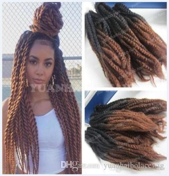 12 packs full head two tone marley braids hair 20inch black brown ombre synthetic hair extensions kinky braiding 1902404
12 packs full head two tone marley braids hair 20inch black brown ombre synthetic hair extensions kinky braiding 1902404