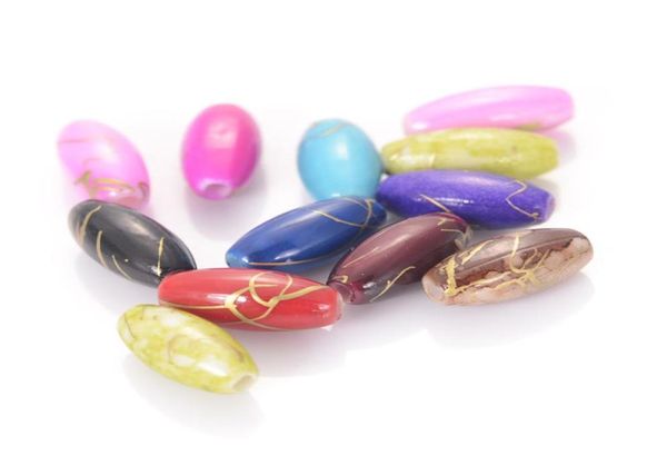 new arrival 500 pcslot 6x12mm sprayed golden line drawing acrylic rice oval shape spacer beads for diy jewelry making7300417, Black
new arrival 500 pcslot 6x12mm sprayed golden line drawing acrylic rice oval shape spacer beads for diy jewelry making7300417, Black