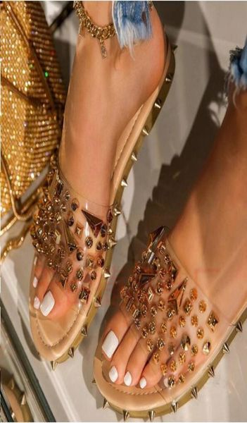 2020 spring summer women sandals rivet jelly shoes bordered slipon ladies flat form sandals outdoor holiday slides9651142, Black
2020 spring summer women sandals rivet jelly shoes bordered slipon ladies flat form sandals outdoor holiday slides9651142, Black