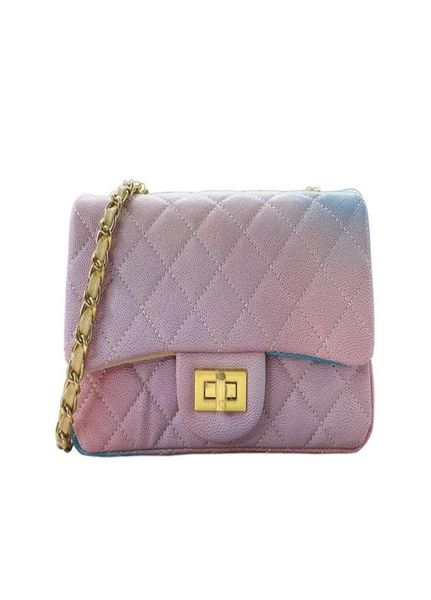 evening bags women rainbow color diamond check chain small square bag female 2021 leather gradient shoulder messenger ladies purse2945125
evening bags women rainbow color diamond check chain small square bag female 2021 leather gradient shoulder messenger ladies purse2945125