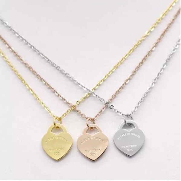 pendant necklaces stainless steel heart-shaped necklace short female jewelry 18k gold titanium peach heart pendant for woman fashion, Silver
pendant necklaces stainless steel heart-shaped necklace short female jewelry 18k gold titanium peach heart pendant for woman fashion, Silver