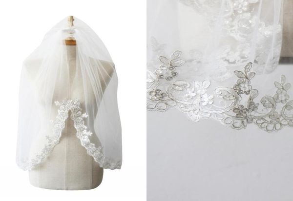 amazing sliver applique lace wedding veils for bride with comb one layer fingertip length bridal veil country beach wedding 3438844, Black
amazing sliver applique lace wedding veils for bride with comb one layer fingertip length bridal veil country beach wedding 3438844, Black