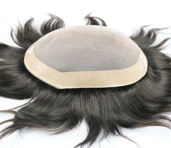 100 natural human hair toupee fine mono lace base replacement system straight hairsystem wigs for men9732397, Black
100 natural human hair toupee fine mono lace base replacement system straight hairsystem wigs for men9732397, Black
