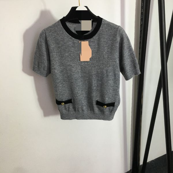 519 l 2023 summer sweaters women's pullover sweater black red black striped v neck short sleeve brand same style women's 20233172, White;black
519 l 2023 summer sweaters women's pullover sweater black red black striped v neck short sleeve brand same style women's 20233172, White;black