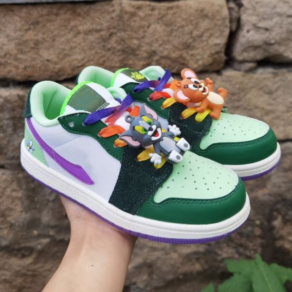 designer shoes jumpman 1 low 1s infant kids sneakers black pink basketball shoes black pick small big boys girls eur 22-37
designer shoes jumpman 1 low 1s infant kids sneakers black pink basketball shoes black pick small big boys girls eur 22-37