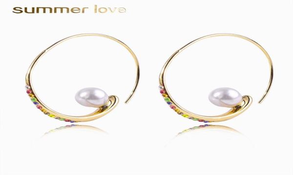 new fashion pearl colorful crystal big hoop earrings for women gold metal copper large circle round hoop earrings jewelry wholesal5009451, Golden;silver
new fashion pearl colorful crystal big hoop earrings for women gold metal copper large circle round hoop earrings jewelry wholesal5009451, Golden;silver