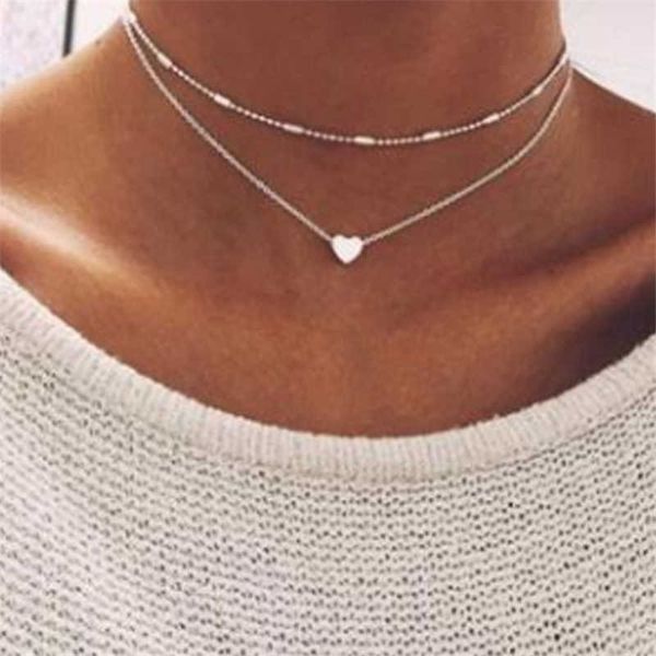 pendant necklaces vintage tiny heart necklace for women short chain heart key pendant necklace gift ethnic bohemian choker necklace drop shi, Silver
pendant necklaces vintage tiny heart necklace for women short chain heart key pendant necklace gift ethnic bohemian choker necklace drop shi, Silver