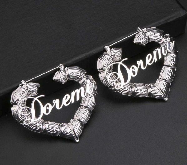 doremi 7cm stainless steel bamboo custom heart shape earrings customize name earrings bamboo style custom hoop earrings numbers 215818468, Golden;silver
doremi 7cm stainless steel bamboo custom heart shape earrings customize name earrings bamboo style custom hoop earrings numbers 215818468, Golden;silver