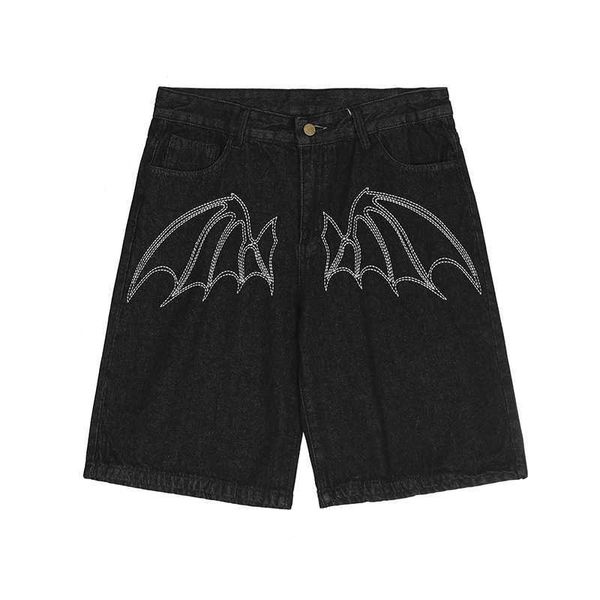 hip hop washed retro summer jeans mens pockets straight oversized casual five point pants loose harajuku streetwear denim shorts, White;black
hip hop washed retro summer jeans mens pockets straight oversized casual five point pants loose harajuku streetwear denim shorts, White;black