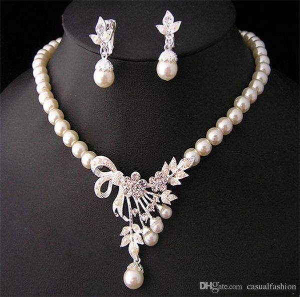 crystal pearl necklace earring wedding bridal jewelry sets necklace for wedding party bridal jewelry girlfriend gift7051714, White
crystal pearl necklace earring wedding bridal jewelry sets necklace for wedding party bridal jewelry girlfriend gift7051714, White