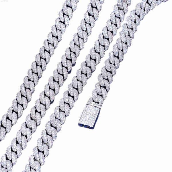 designer jewelry hip hop diamond chain silver12mm moissanite necklace gold plated men's, Silver
designer jewelry hip hop diamond chain silver12mm moissanite necklace gold plated men's, Silver