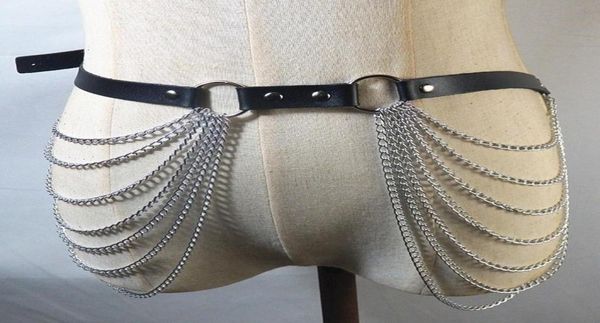 2021 new punk gothic body harness women layered chain belt black leather waist accessories raver dance jewelry1143404, Black;brown
2021 new punk gothic body harness women layered chain belt black leather waist accessories raver dance jewelry1143404, Black;brown